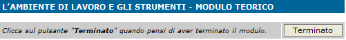 Modulo da terminare